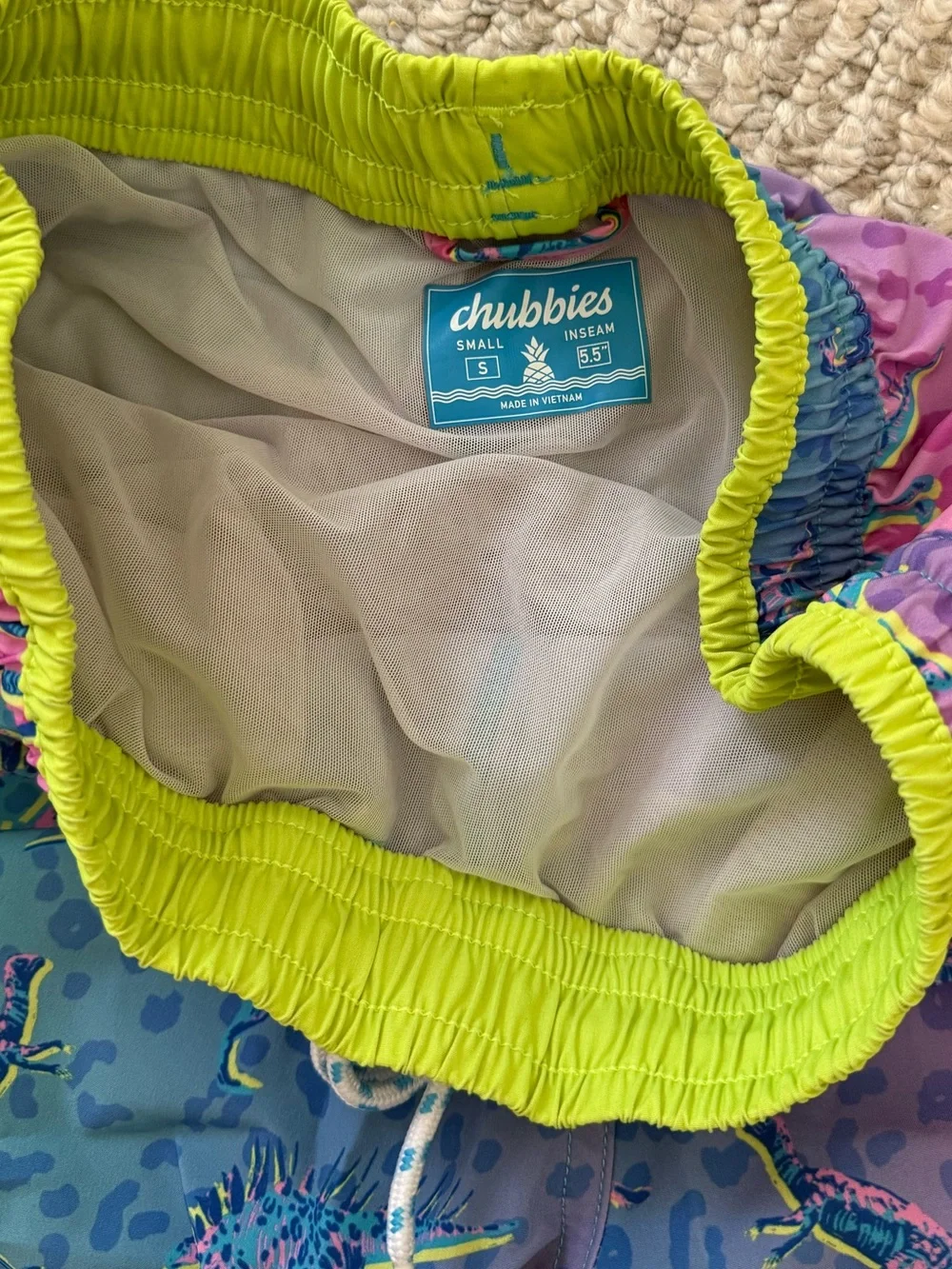 Chubbies Dino Delights Swim Trunks